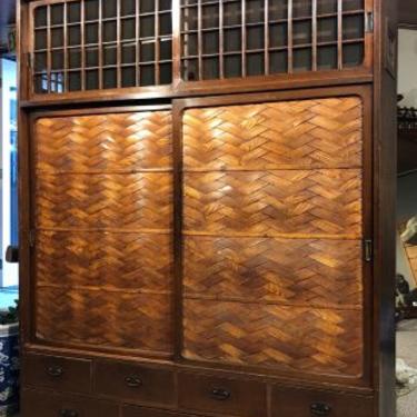 Antique Japanese Getabako Shoe Cabinet ( HOLD).