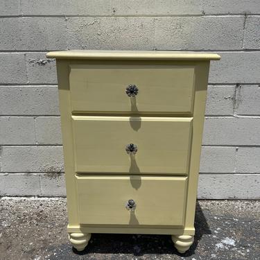 Nightstand Dresser French Provincial Stanley Bachelor Chest Neoclassical Furniture Console Bedroom Console Shabby Chic CUSTOM PAINT AVAIL 