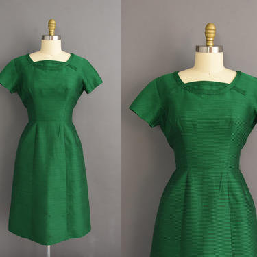 50s kelly green dress The Grace Kelly dress - Vintage pencil dress main image 0
