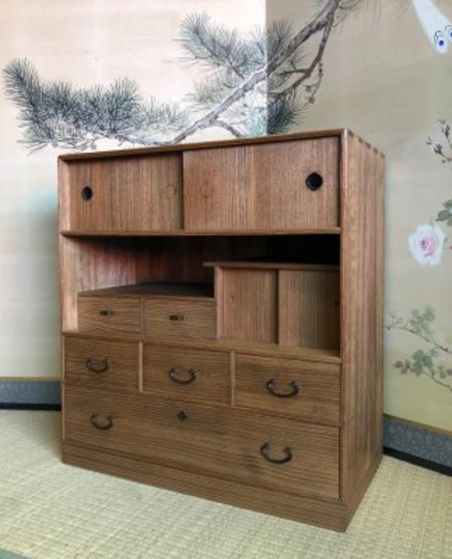 Antique Japanese Ko Tansu Small Chest Kuraya Japanese Antiques San
