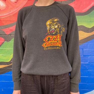 1986 Ozzy Osbourne Ultimate Sin Sweatshirt