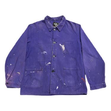 (M) European Blue Work Shirt 091621 LM