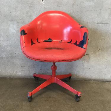 Herman Miller Red Task Desk Chair