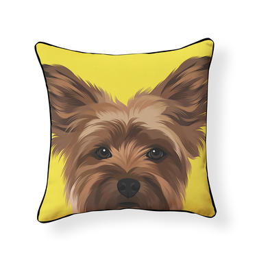 Yorkie Yorkshire Terrier Pillow