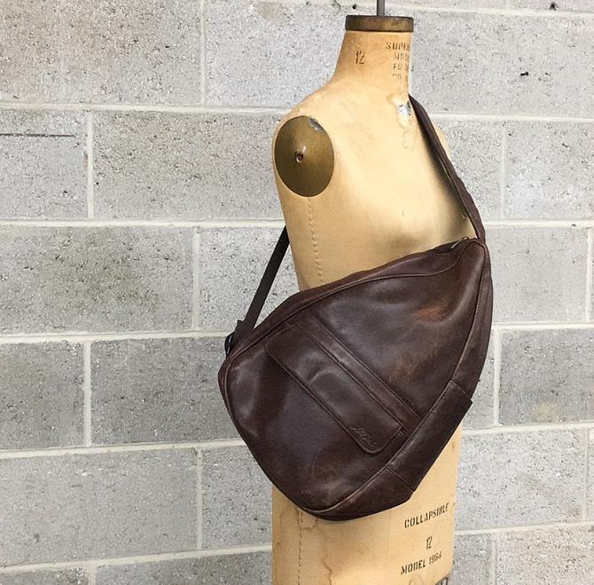 Brown patterned kidney bag for sale in Co. Dublin for €22 on DoneDeal