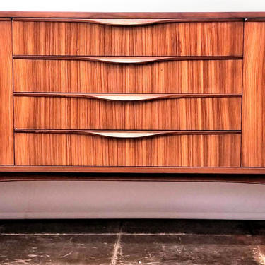 Vintage Credenza | Mixed Exotic Woods | Europe