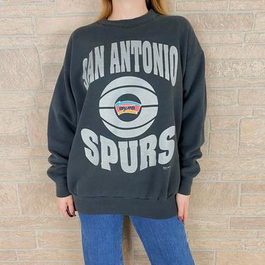 Vintage San Antonio Spurs Pullover Sweatshirt 