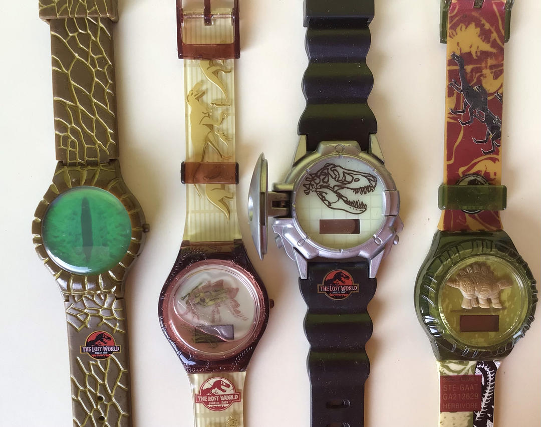 Vintage Jurassic Park Watches by Burger King Set of Nauhaus Modern Home Annapolis MD