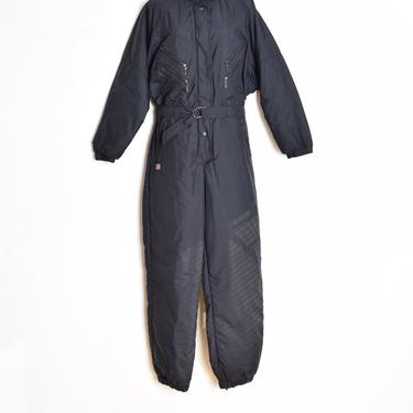 Black Ski Pants Snowsuit Ski Suit 70s Overalls Ski Pants, Shop Exile