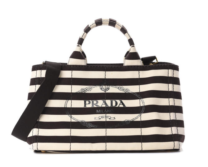 Vintage PRADA Milano Carry Bag Boston Black Nylon Duffle Bag.