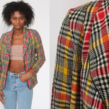 90s hot sale blazer outfit