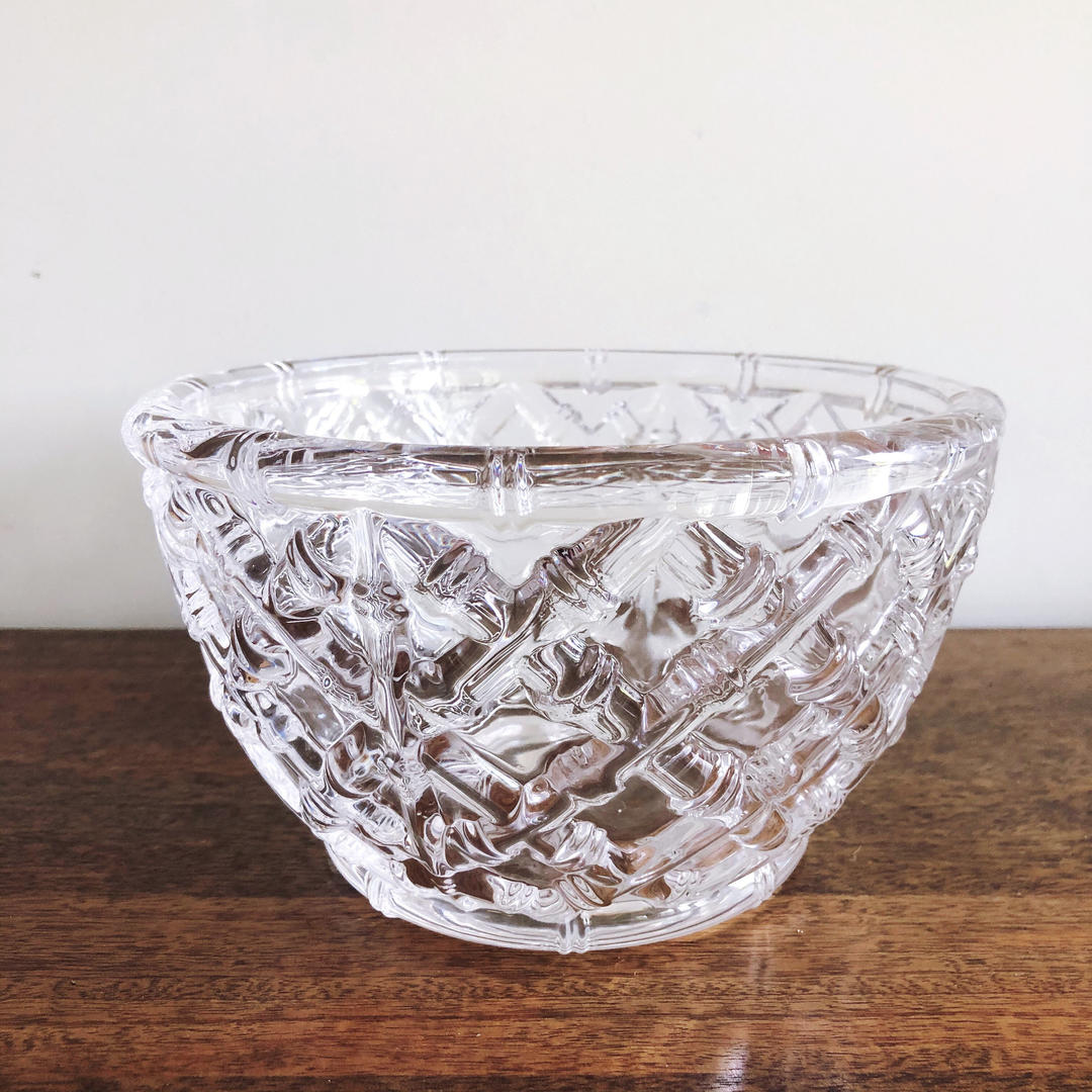 ティファニー クリスタル ボウル Tiffany Bamboo Crystal
