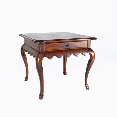 Drexel Heritage Walnut Side End Table 