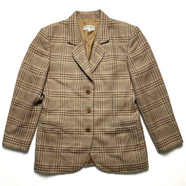 Vintage Women's GIORGIO ARMANI 100% Wool Tweed Jacket ~ Tagged