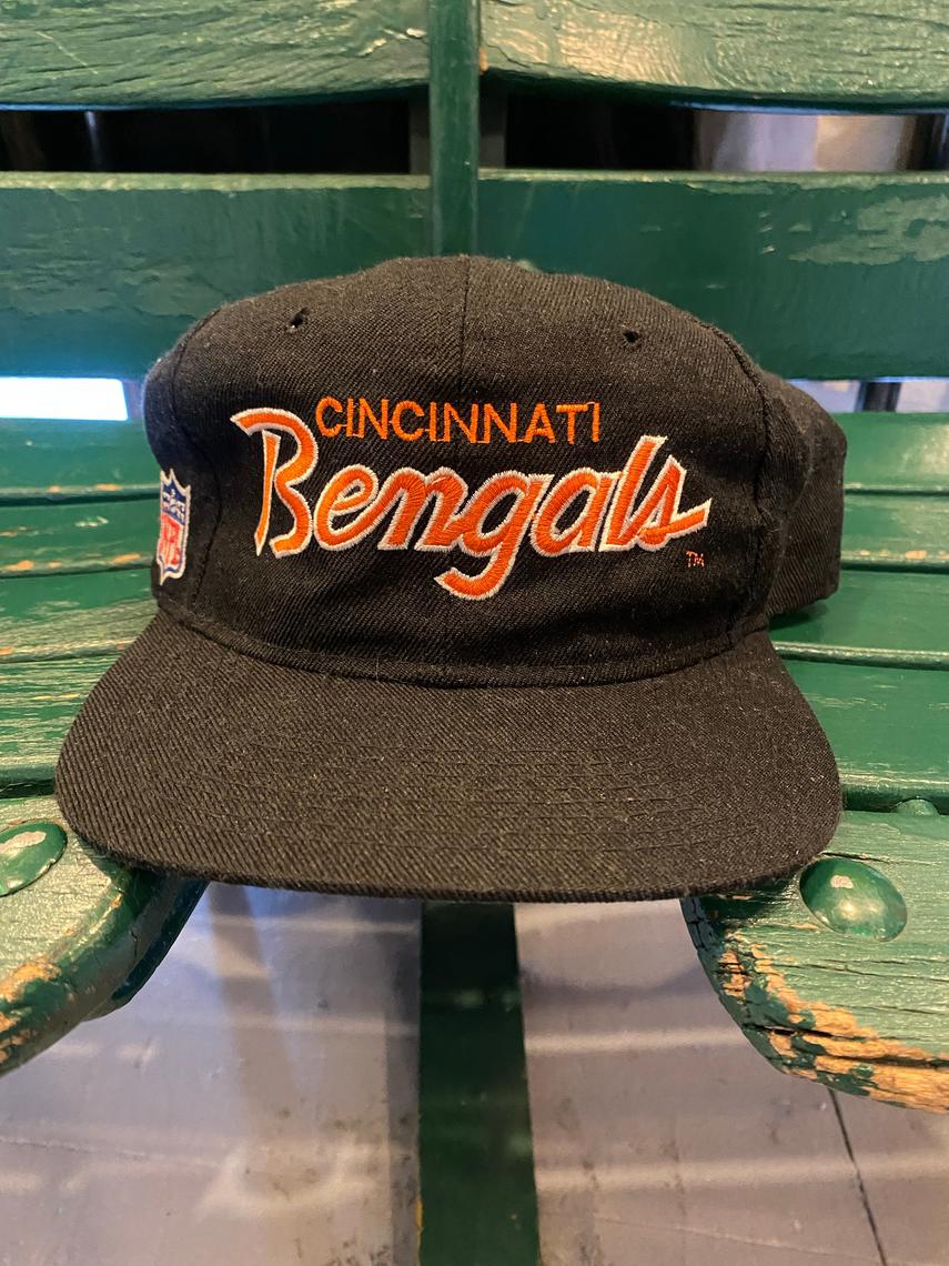 Vintage Cincinnati Bengals 'Script' Snapback, Throwbacks Northwest