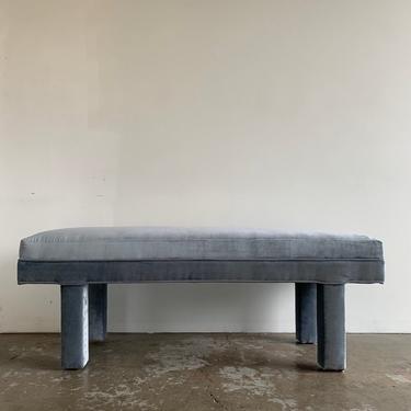 Post modern Velvet bench 