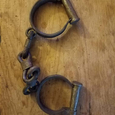Set of 19th Century Slave Shackles with keys | MOB Vintage | Kensington ...