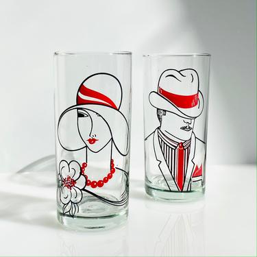 Vintage Art Deco Revival Graphic Tumblers