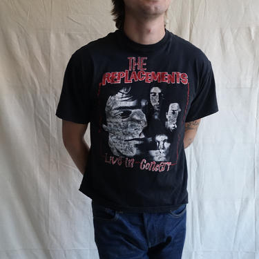 Vintage 80s The Replacements T Shirt/ 1980s Double | Bottle of