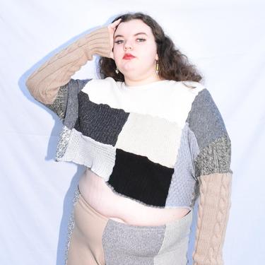 FiOT - Patchwork Sweater 1 (1X-3X)