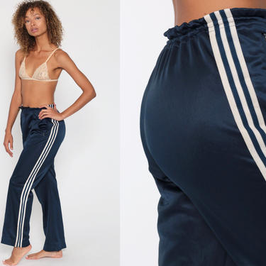 Adidas Track Pants 90s Gym Jogging Running Blue Striped Track, Shop Exile