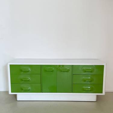 1970s Green Broyhill Chapter One Credenza