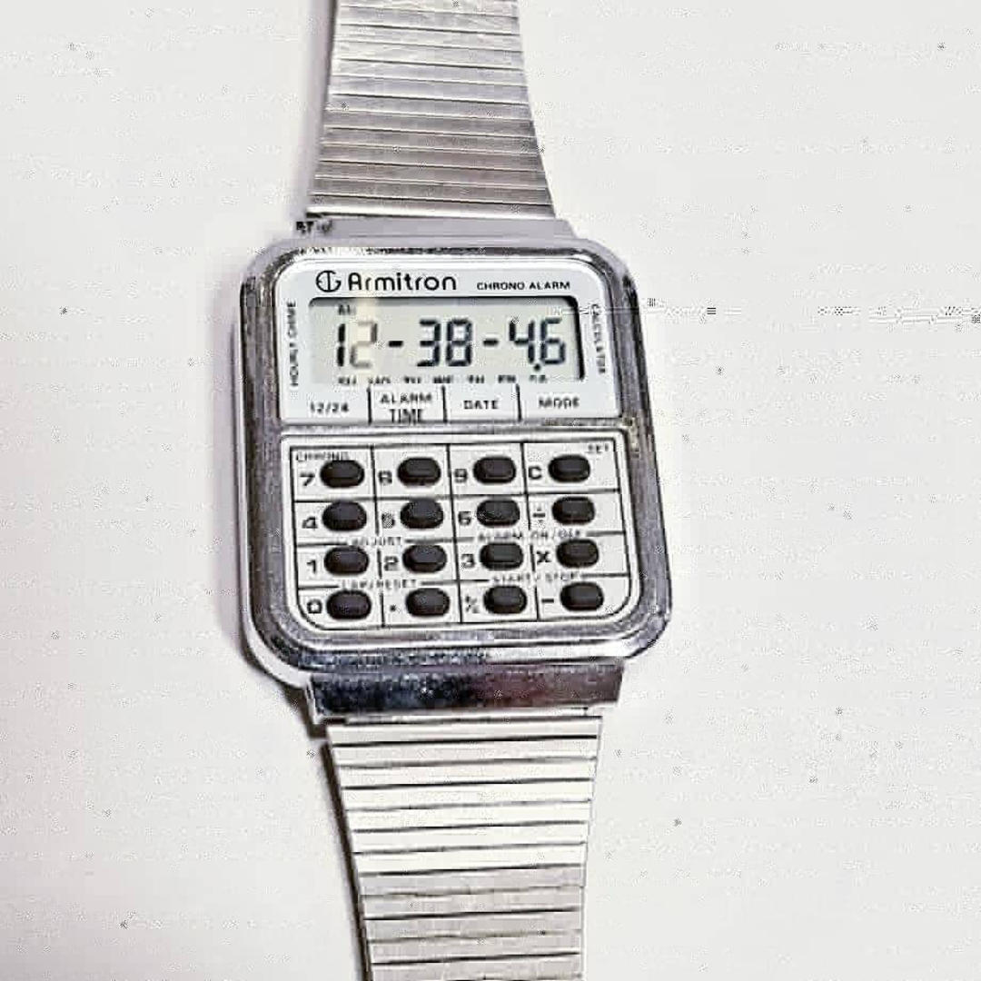 Vintage 80s Armitron Calculator Watch | MOB Vintage | Kensington ...