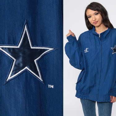 Dallas Cowboys Jacket 90s Pro Line Football Hoodie NFL Hooded 