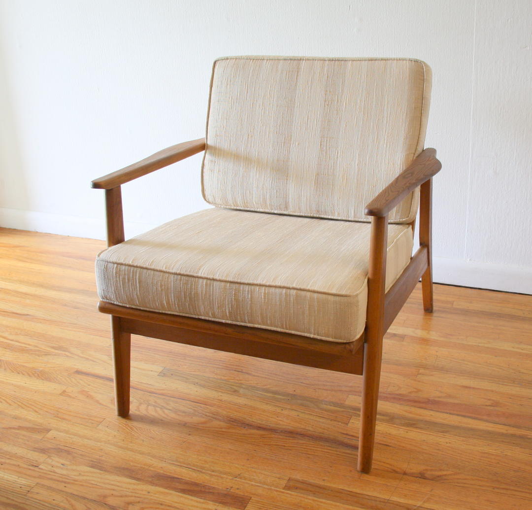 Mid Century Modern Arm Lounge Chair Picked Vintage Philadelphia