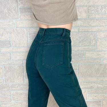Rio Vintage Forest Green 90's Jeans / Size 25 