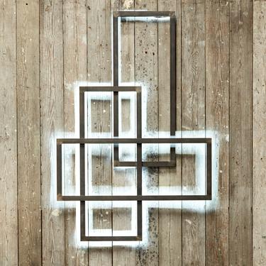 Custom Geometric Sconce