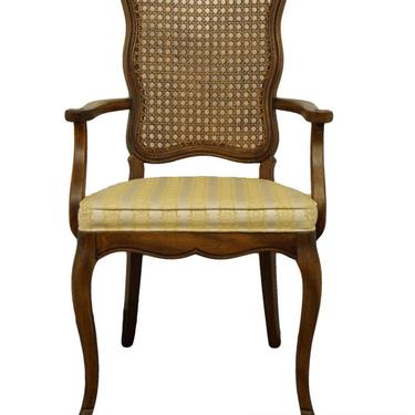 Hickory Manufacturing Country French Cane Back Dining Arm Chair 1250-82 