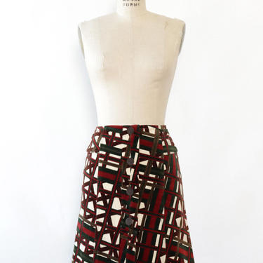 Gucci Geometric Velvet Skirt XS/S