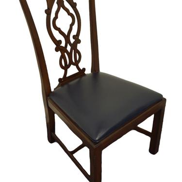 THOMASVILLE FURNITURE Mahogany Traditional Chippendale Style Dining Side Chair 44321-831 