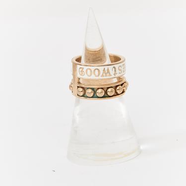 Vivienne Westwood Stacked Cutout Ring