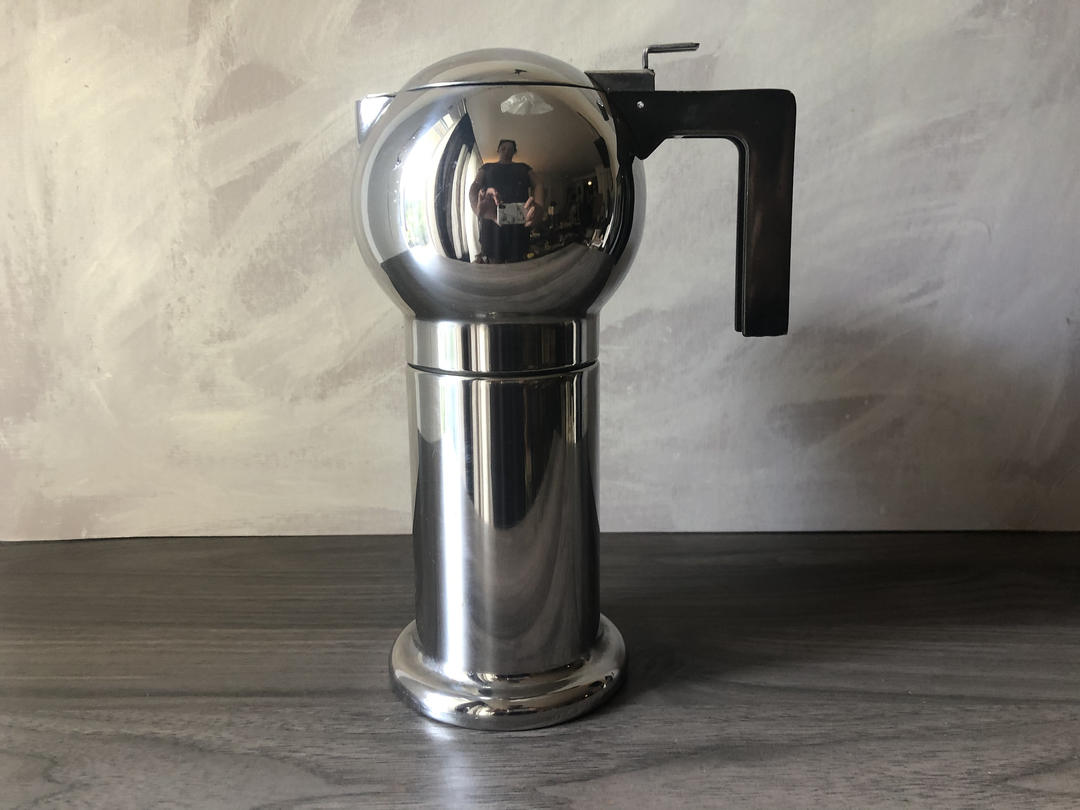 Vintage La Pavoni Coffee Maker ,Stove Top Coffee Espresso Maker Pink Flamingo Vintage Miami, FL