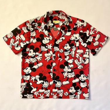 Mickey button-up