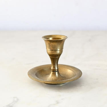 classic vintage french petite candlestick