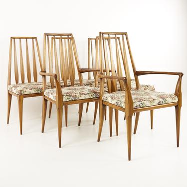 John Widdicomb Mid Century Dining Chairs - Set of 6 - mcm 