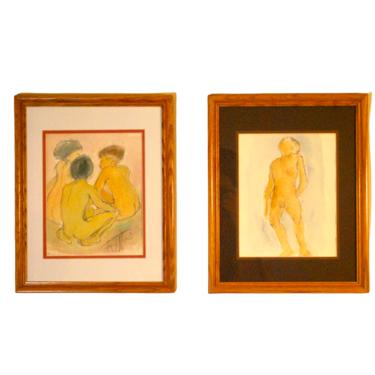 Tuffli Framed Watercolor Sketches