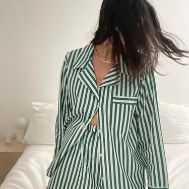 Na Nin Tilly Top in Striped Poplin