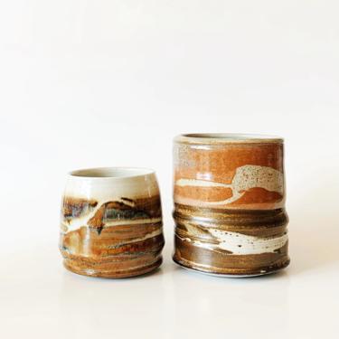 Vintage Ishmael Soto Studio Pottery Vessels 