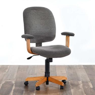 Staples Contemporary Brown Tweed Office Chair