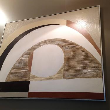 Mid Century Lee Reynolds Abstract Painting - 60x48 
