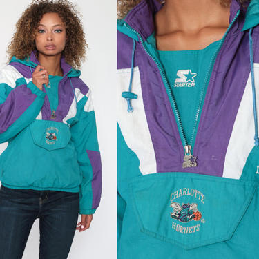 Charlotte hornets 90s jacket hot sale