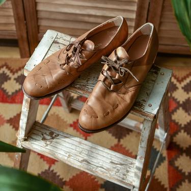 40s Lace Up Oxfords