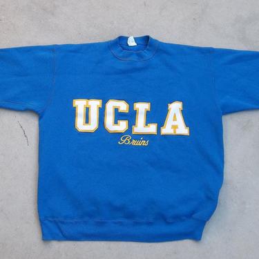Vintage Sweatshirt UCLA Bruins 2000s Distressed Preppy Grunge Casual Athletic Small Unique Retro 