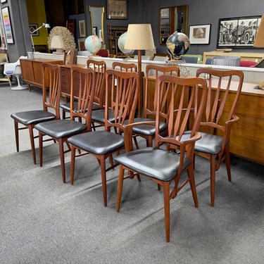 Set of 8 Ingrid Dining Chairs by Koefoed Hornslet