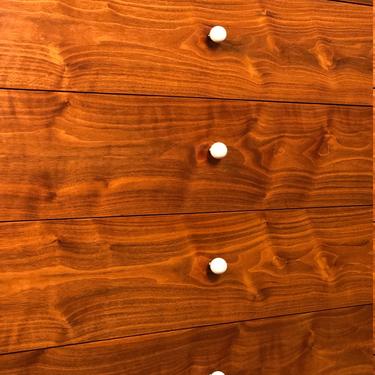 Drexel Declaration Mid-Century Modern Walnut 6-Drawer Dresser / Chest 