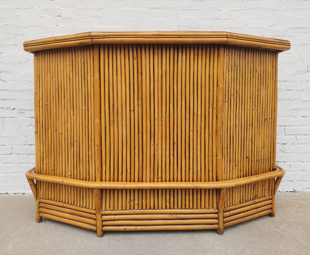 Mid Century Modern Bamboo Bar Vintage Vault Tulsa, OK